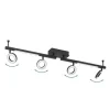 Candeeiro de Teto LED com 4 Focos Giratórios CARDILLIO 2 EGLO 900516