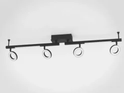Candeeiro de Teto LED com 4 Focos Giratórios CARDILLIO 2 EGLO 900516
