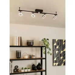 Candeeiro de Teto LED com 4 Focos Giratórios CARDILLIO 2 EGLO 900516