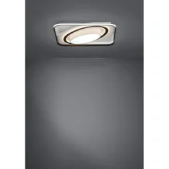 Candeeiro de teto LED com formas geométricas BENALAURIA EGLO 39864