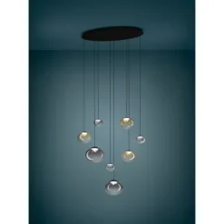 Candeeiro de teto LED com 8 lâmpadas PANTOJA EGLO 390483
