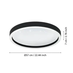 Candeeiro de teto LED com luz ajustável MONTEMORELOS-Z EGLO 900412