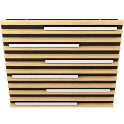 Candeeiro de Teto LED com Madeira Natural MARREIRA EGLO 390427