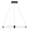 Candeeiro de teto LED com perfis ovais transparentes MOGETONELLO EGLO 39909