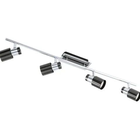 Candeeiro de Teto LED com 4 Projetores Ajustáveis DAVIDA EGLO 30835