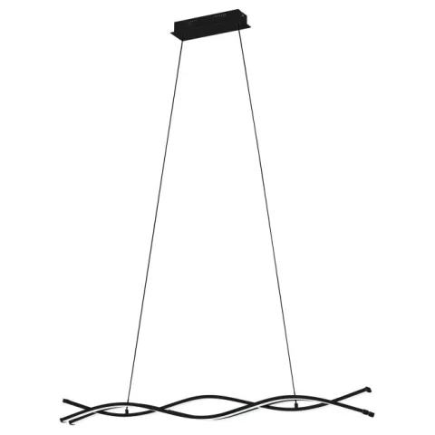 Candeeiro de teto LED com três perfis curvados LASANA 3 EGLO 99317