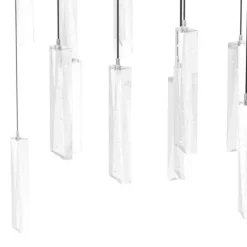 Candeeiro de teto LED com vidros lapidados e efeito cristal SARDENARA EGLO 390349