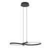 Candeeiro de teto LED elegante e curvo SERPINS EGLO 901267