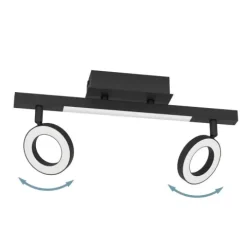 Candeeiro de Teto LED 2 Focos CARDILLIO 2 EGLO 900514
