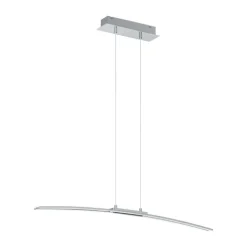 Candeeiro de Teto LED LASANA 90cm Metal Cromado EGLO - Iluminação Moderna 95147