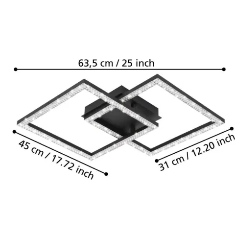 Candeeiro de teto LED LEJIAS EGLO 99799