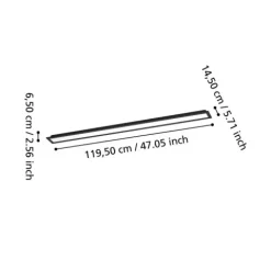 Candeeiro de teto LED linear e minimalista MORADILLO-Z EGLO 901511