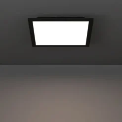 Candeeiro de teto LED moderno preto MORADILLO-Z EGLO 901505