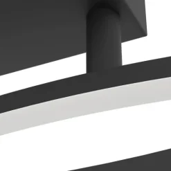 Candeeiro de teto LED preto e branco GRISOLIA EGLO 901206