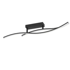 Candeeiro de teto LED preto e branco GRISOLIA EGLO 901206