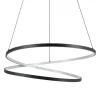 Candeeiro de teto LED preto RUOTALE EGLO 901138
