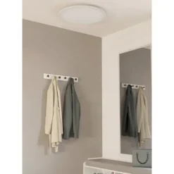 Candeeiro de teto LED redondo branco SARSINA-Z EGLO 900759