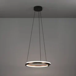 Candeeiro de teto Mezzomonte, bronze, com iluminação inteligente ajustável - Eglo