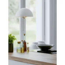 Candeeiro de teto minimalista em aço branco GAETANO EGLO 901135