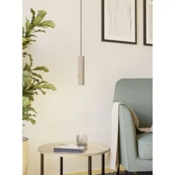 Candeeiro de teto moderno com detalhe em latão CAMINIA EGLO 901151