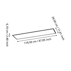 Candeeiro de teto MORADILLO-Z EGLO 901509