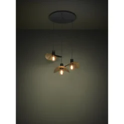 Candeeiro de teto pendente com design natural SACEDA EGLO 390395
