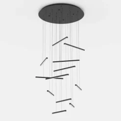 Candeeiro de teto pendente LED com doze hastes LINDOZA EGLO 390351