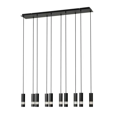 Candeeiro de teto suspenso com 10 luzes LED e efeito bolhas BERNABETA EGLO 39707