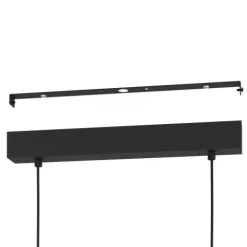 Candeeiro de teto suspenso com madeira e metal SHERBURN EGLO 43739