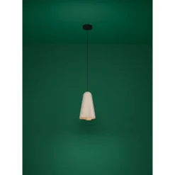 Candeeiro de teto suspenso com abajur cerâmico TOLLERIC EGLO 390363