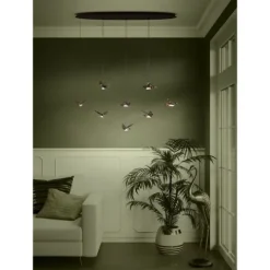 Candeeiro de teto suspenso com pássaros LED PARATEBUENO EGLO 390055