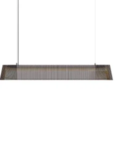 Candeeiro de teto suspenso em madeira Owalo 7000 - Secto Design