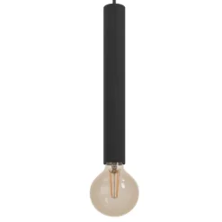 Candeeiro de teto suspenso em metal preto CORTENOVA EGLO 98057