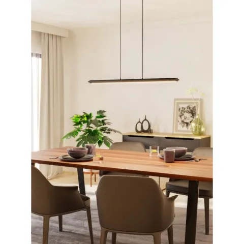 Candeeiro de teto suspenso LED com difusor acrílico CAMBULOS EGLO 99599