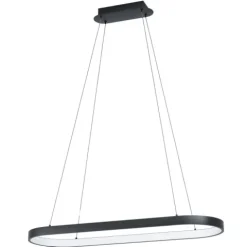 Candeeiro de teto suspenso LED com estrutura em aço e plástico CODRIALES EGLO 99358