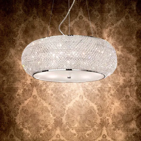 Candeeiro de teto suspenso Pasha - Ideal Lux