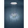 Candeeiro de Teto Suspenso PIANOPOLI com Cristais e LED, 110 cm EGLO 93662