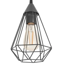 Candeeiro de teto suspenso preto Tarbes 94187 - Eglo