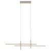 Candeeiro de Teto Suspenso TREPILIANO LED Areia Design Moderno 901887