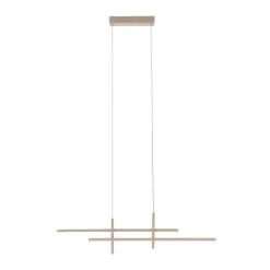 Candeeiro de Teto Suspenso TREPILIANO LED Areia Design Moderno 901887
