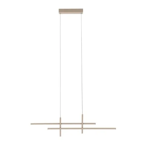 Candeeiro de Teto Suspenso TREPILIANO LED Areia Design Moderno 901887