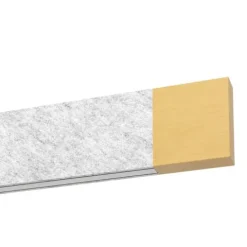 Candeeiro de teto VALLELADO com design moderno e madeira natural 390386