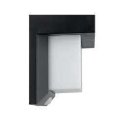 Candeeiro solar de parede preto e branco UTRERA EGLO 48968