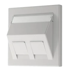 Capa para adaptador de montagem 30° cinzento claro Série LS JUNG LS569-30BFPLLG