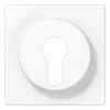 Capa para Interruptor de Chave com Proteção Branco LS JUNG LS928WW