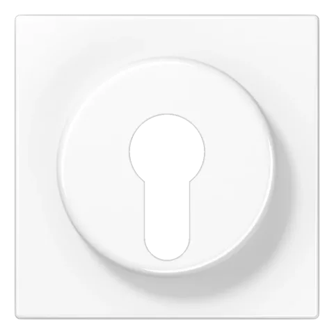 Capa para Interruptor de Chave com Proteção Branco LS JUNG LS928WW
