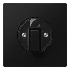 Capa para Interruptores Giratórios Preto Mate LS1941SWM JUNG LS1941SWM
