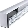 CARDITO 1 Candeeiro de Teto LED Ajustável com Cristais Cintilantes Elegante 93626