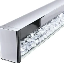 CARDITO 1 Candeeiro de Teto LED Ajustável com Cristais Cintilantes Elegante 93626