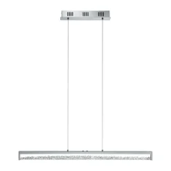 CARDITO 1 Candeeiro de Teto LED Ajustável com Cristais Cintilantes Elegante 93626